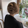 Picture of ATODEN Flat Hair Clips for Women Lay Flat Hair Claw Clips for Thin Thick Hair 3Pcs French Concord Hair Clips Large Hair Clips Matte Neutral Jaw Clips Hair Clamps Hair Accessories Brown Black