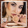 Picture of Oulac Blush for Black Girl Cheeks Highlighter |Creamy Texture Powdery Blush|Tanning Color Finish| High Pigmented&Buildable/Blendable | Vegan & Cruelty-Free| 4.8g F04 Goddess