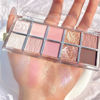 Picture of Erinde 10 Color Eyeshadow Palette Makeup - Matte Shimmer Glitter Eye Shadow, Ultra-Blendable, High Pigmented, Naturing-Looking, Neutral Nude Eyeshadow Palette with Professional Brush, Summer Dreamland