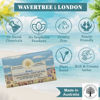 Picture of Wavertree & London Beach Scented Natural Soap (2 Bars), 7oz Moisturizing French Triple Milled Soap Bars enriched with shea butter - Pure Plant Oil Bath & Body Soap for All Skin Types