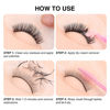 Picture of LASHVIEW Eyelash Extension Remover Cream, Special LILY Flavor Cream, Lash Extension Remover Cream Professional Eyelash Extensions Remover for Salon,5g