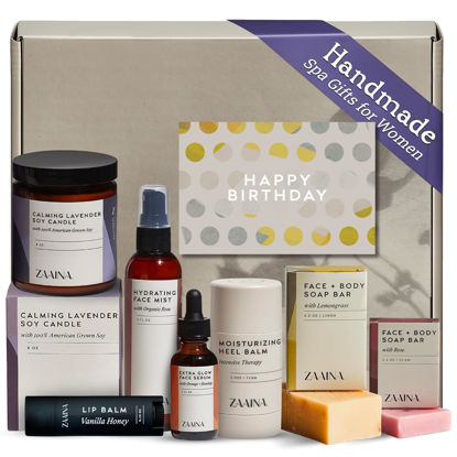 Picture of Birthday Gift Set for Women - Spa Gift Set for Women - Luxurious Bath Gift Set, Spa Gift Set, Relaxing Spa Set for Women, Pampering Body Care Set, Spa Gift Basket for Women, Self Care Kit by ZAAINA