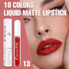 Picture of evpct CmaaDu 1Pcs Ruby Red Liquid Matte Lipstick Lipgloss Set for Women, labiales mate 24 horas originales matte larga duracion 24 Hour Lipstick Lip Stains Long Lasting Waterproof 24, 13#