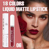 Picture of evpct CmaaDu 1Pcs Plum Red Liquid Matte Lipstick Lipgloss Set for Women, labiales mate 24 horas originales matte larga duracion 24 Hour Lipstick Lip Stains Long Lasting Waterproof 24, 06#