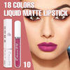 Picture of evpct CmaaDu 1Pcs Violet Pink Liquid Matte Lipstick Lipgloss Set for Women, labiales mate 24 horas originales matte larga duracion 24 Hour Lipstick Lip Stains Long Lasting Waterproof 24, 10#
