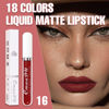 Picture of evpct CmaaDu 1Pcs Dark Red Liquid Matte Lipstick Lipgloss Set for Women, labiales mate 24 horas originales matte larga duracion 24 Hour Lipstick Lip Stains Long Lasting Waterproof 24, 16#