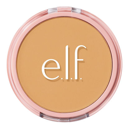 Picture of e.l.f. Halo Glow Powder Filter, Ultra-fine Finishing Powder, Smooths The Look of Pores & Fine Lines, Creates A Soft-Focus Glow, Vegan & Cruelty-Free, Medium Neutral