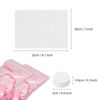 Picture of Classycoo Compressed Towel 200 PCS Mini Tablets Disposable Portable Face Towel Cotton Coin Tissue for Travel, Camping, Hiking, Sport, Beauty Salon, Home Hand Wipes and Other Outdoor Activities Pink