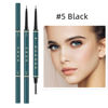 Picture of 3 Pack of Waterproof Eyebrow Pencil,Professional Makeup Micro Brow Pencil,Brow Kit with Eyebrow Brush and Razor,Ultra-Fine Mechanical Pencil (Black)