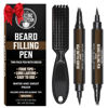 Picture of Viking Revolution Beard Pen (2 Pack) - Brown Beard Pencil Filler for Men Lapiz para Barba de Hombre - Beard Filler for Men Waterproof Beard Filling Pen Kit - Long Lasting Beard Filler Pen with Brush