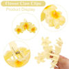 Picture of 4PCS Cute Large Hair Clips for Thick Hair, Strong Hold Flower Beach Hair Accessories for Women and Girls (Colorful)