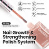 Picture of Beetles Jelly Nail Polish Set P186,6 Colors Burgundy Pink Nude Quick Dry Nail Polish 15 ml Fingernail Polish Fast Drying & Long Lasting Nail Polish Nail Strengthener Polish