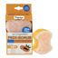 Picture of Spongables Pedi Scrub Foot Exfoliating 20+ Wash Sponge, Papaya, 1 Count