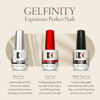 Picture of KUPA Gelfinity - Soak Off Gel - Base & Glossy Top & Matte Top Coat (No-Wipe) 0.5 Fl Oz