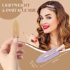 Picture of D No Crease hair clips - Creaseless No Bend Hair Clip for Woman - Hair Clips for Makeup Bangs Hair styling Salon Skincare Clips