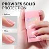 Picture of AILLSA Milky Pink Builder Gel for Nails 7 In 1 Hard Gel Polish for Nail Thickening Nude Strengthener Gel Polish Light Color Extension U V Gel for for French Manicure Base Coat Needed 0.51 Oz GB90