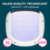 Picture of SUNUV 48W UV LED Nail Lamp, UV Light for Gel Polish with 4 Timer Settings, Nail Dryer with LCD Display Removable Base SUN4S Black