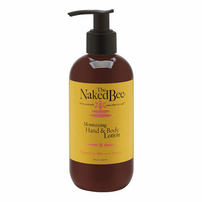 Picture of The Naked Bee Nourishing Body Lotion for All Skin Types(8 fl oz) Moisture Replenishing Lotion for Dry Skin with Grapefruit Blossom Honey