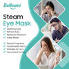 Picture of BeHoomi Steam Eye Mask, 10 Packs Heated Eye Mask, Self Heating Disposable SPA Warm Compress for Eyes Sleep Mask, Soothing Moist Heat Eye Masks, Travel Essentials & Relaxation Gifts (Unscented)