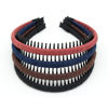 Picture of JOBAND teeth comb headbands for women with hair hairbands fashion hair accessories Non-slip head bands ladies hair hoop(4 color)
