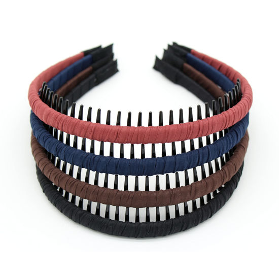 Picture of JOBAND teeth comb headbands for women with hair hairbands fashion hair accessories Non-slip head bands ladies hair hoop(4 color)