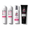 Picture of LUS (Love Ur Self) Ultra-Defining Curl Kit for Kinky-Coily Hair Simplified Irish Sea Moss, Aloe Vera & Shea Butter Hair Routine Vegan & Cruelty Free