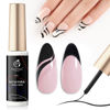 Picture of beetles Gel Polish Liner Gel Nail Art 7ml Classic Black Gel Polish Art Paint for Nails Built,Thin Line Nail Art Brush in Gel Pens UV LED Soak off Comic Nail Manicure DIY Gift for Women