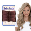 Picture of RobeCurls Heatless Hair Curler Set - Satin Curling Headband for Natural, No-Heat Curls - Sleep in Overnight Styling Tool with 2 Scrunchies for Women - Easy and Gentle on Hair (Mocha)