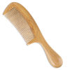 Picture of Onedor Handmade 100% Natural Green Sandalwood Hair Combs - Anti-Static Sandalwood Scent Natural Hair Detangler Wooden Comb (Fine Tooth)