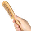Picture of Onedor Handmade 100% Natural Green Sandalwood Hair Combs - Anti-Static Sandalwood Scent Natural Hair Detangler Wooden Comb (Fine Tooth)