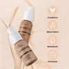 Picture of PHOERA Foundation Makeup Naturally Liquid Foundation Full Coverage Mattle Oil-Control Concealer 8 Colors Optional,Great Choice For Gift (#101 Porcelain)