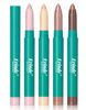 Picture of Erinde 4 Colors Eyeshadow Stick, Eye Brightener Stick, Shimmer Creamy Eye Shadow Makeup, Long Lasting Waterproof Glitter Highlighter Eye Liner Pencil Set
