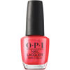 Picture of OPI Nail Lacquer Nail Polish | Opaque Bright Red Shimmer Chip Resistant Nail Polish | Vegan, Fast Drying, Streak Free