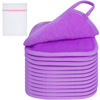 Picture of KODAMO Makeup Remover Cloth, Reusable Makeup Remover Pads Washable Travel Bag, Microfiber Makeup Removal Face Wash Cloths with Just Water, 12 Pack/Violet