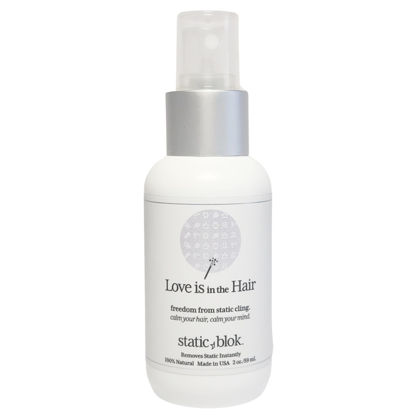 Picture of Static Blok Anti-Static Spray for Hair - Instantly Eliminate Static Cling, Shocks, Flyaways- Long-Lasting All-Day Freshness - works on Natural and Synthetic Wigs - 2oz Travel Size