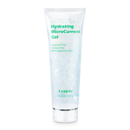 Picture of Oeneis Hydrating Microcurrent Conductive Gel, Fragrance-Free, Paraben-Free, Gel Primer with Hyaluronic Acid, Non-irritating Moisturizing Gel for Facial Device, 300g Tube