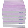 Picture of 100/180 Grit Nail File (100 Pack), Emery Board Nail Files for Acrylic Nails and Natural Nails, Double Sided Emory Boards Professional Nail Filer Reusable Washable Manicure Square Gray