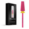 Picture of MelodySusie Professional 5 in 1 Nail Drill Bits, 3/32'' Carbide Tungsten Multi-function Bits, Suitable for Manicure Pedicure Cuticle Gel Polishing, Technicians Bits, Pink Blossom, Series Bit-M
