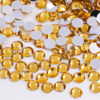 Picture of 1500 Pieces SS16 4mm Flatback Rhinestones Clear Glass Round Gems Crystals for Nail Art DIY Crafts Clothes Shoes Bags （Golden Yellow）