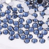 Picture of 1000 Pieces SS20 5mm Flatback Rhinestones Clear Glass Round Gems Crystals for Nail Art DIY Crafts Clothes Shoes Bags （Dark Grey）