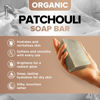 Picture of iHeart Patchouli Soap Refresher (2 Packs) - Earthy, Masculine Scent with Deep Cleansing and Moisturizing Mens Bar - With Shea butter for Rich Creamy Lather - Perfect for Men with Active Lifestyle