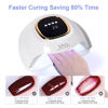 Picture of MIRAGE LAYON UV Nail Lamp - Fast Drying, Powerful & Efficient LED Nail Lamp with 4 Timing Settings & Infrared Automatic Sensor Professional UV Light for Home Salon Nail Art Tools