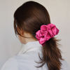Picture of CEELGON Large Silk Satin Scrunchies for Women Big Scrunchies Jumbo Satin Hair Ties Oversized Hair Scrunchies for Thick Curly Hair Pack of 6 (Pink)