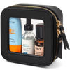 Picture of LETGO Clear Makeup Bags Small, Small Clear Makeup Bag for Purse,Mini Clear Makeup Pouch Purse Organizer Fit Carry-on Travel Essentials,Clear Cosmetic Bags for Car Accessories for Women (Mini-Black)