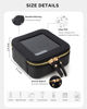 Picture of LETGO Clear Makeup Bags Small, Small Clear Makeup Bag for Purse,Mini Clear Makeup Pouch Purse Organizer Fit Carry-on Travel Essentials,Clear Cosmetic Bags for Car Accessories for Women (Mini-Black)