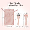 Picture of Kitsch Mini Facial Roller & Ice Face Roller Skin Care Tool Set for Women - Face Massager for Puffy Eyes, Cold Therapy, Lymphatic Drainage Massager, Self Care Valentines Gift for Men & Women - Blush