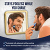 Picture of MIRRORVANA Fogless Shower Mirror for Shaving with Improved Suction and 360° Swivel - Unbreakable Fog Free Mirror for Men and Women - 6.3" x 6.3" (Gold)