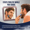 Picture of MIRRORVANA Fogless Shower Mirror for Shaving with Improved Suction and 360° Swivel - Unbreakable Fog Free Mirror for Men and Women - 6.3" x 6.3" (Bronze)