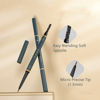 Picture of Thin Eyebrow Pencil,3 PCS Professional Waterproof Makeup Micro Brow Pencil,Brow Kit with Eyebrow Brush and Razor,Ultra-Fine Mechanical Pencil,Eye Brow Pencils for Women Brown