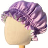 Picture of AKISS Baby Infant Newborn Toddler Satin Silk Hair Bonnet for Baby Girl Boy Sleeping Kids Cap Hat 0-3 Months